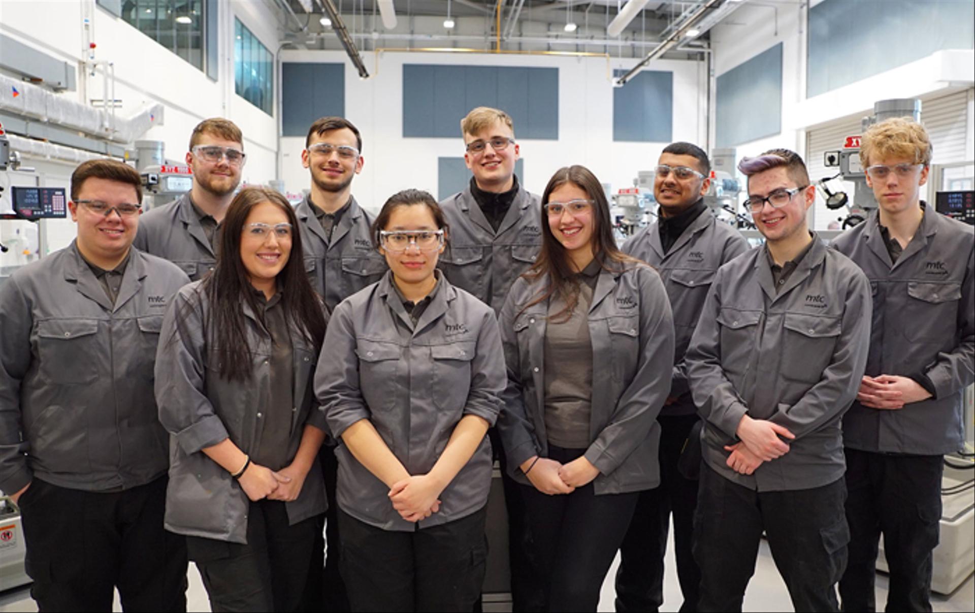 MTC Apprentices Ready To Boost Manufacturers.