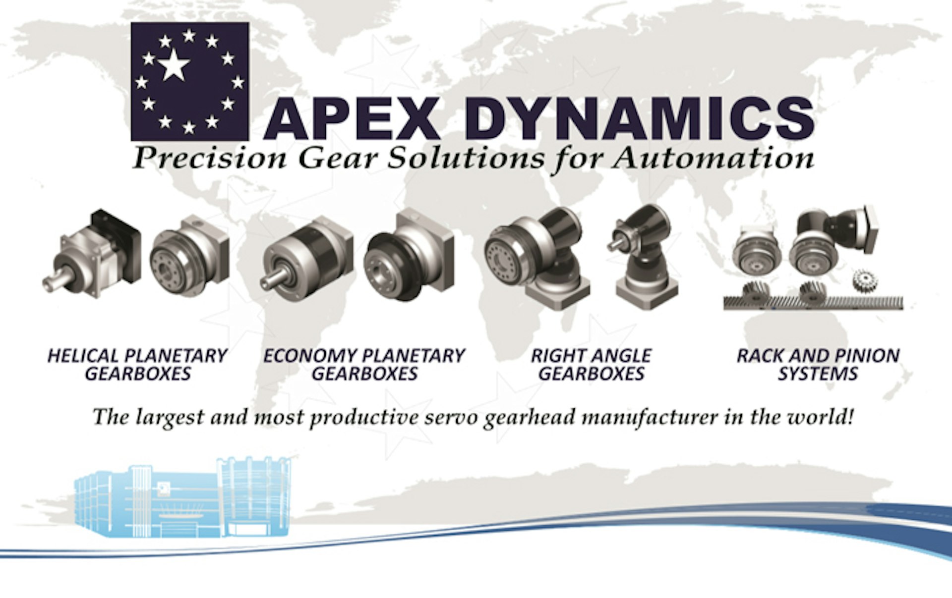 APEX Dynamics’ World-Class Support Package For Servo Gearboxes.