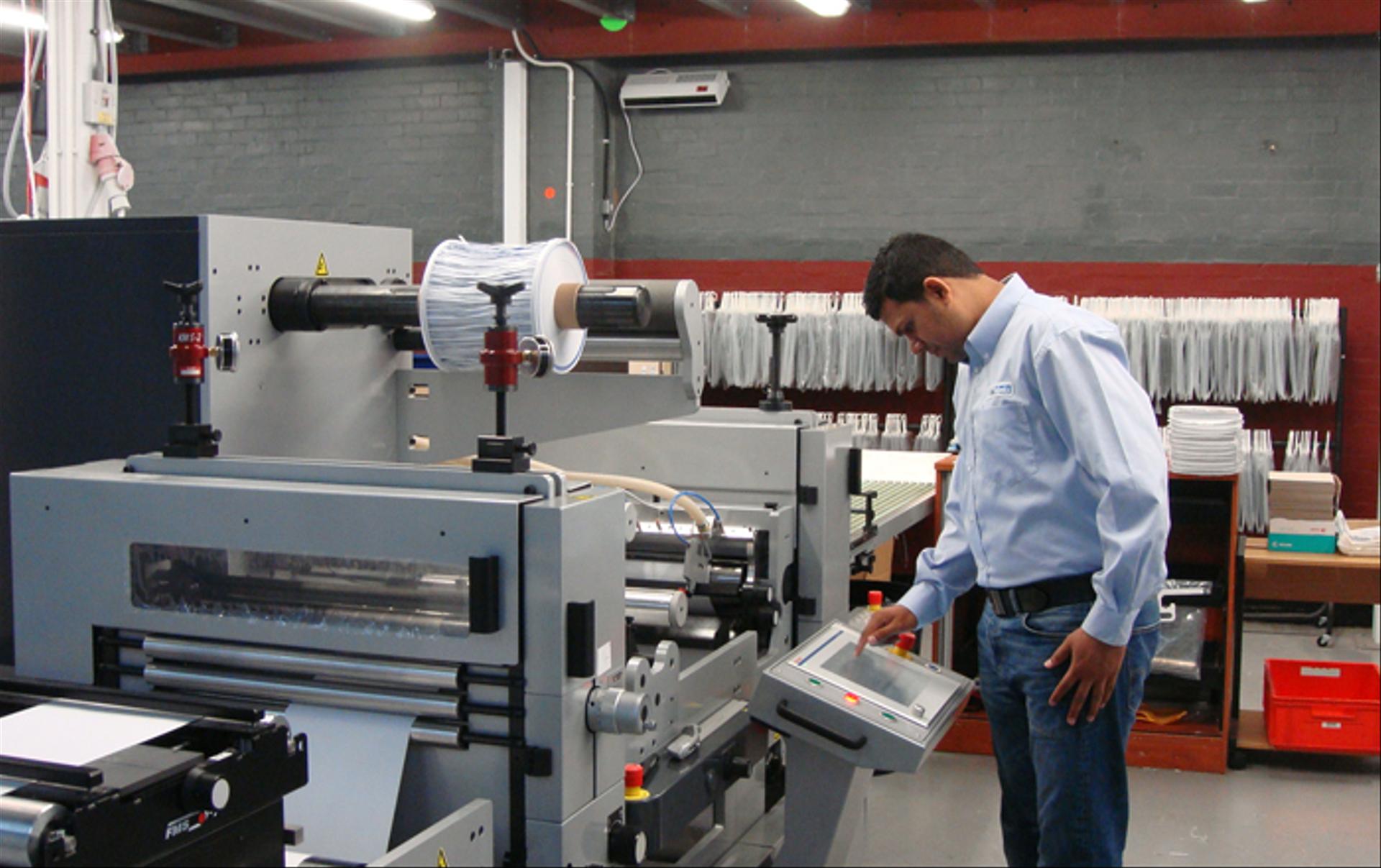 £600,000 Printer Investment Boosts Growth At Peterborough Label Manufacturer.