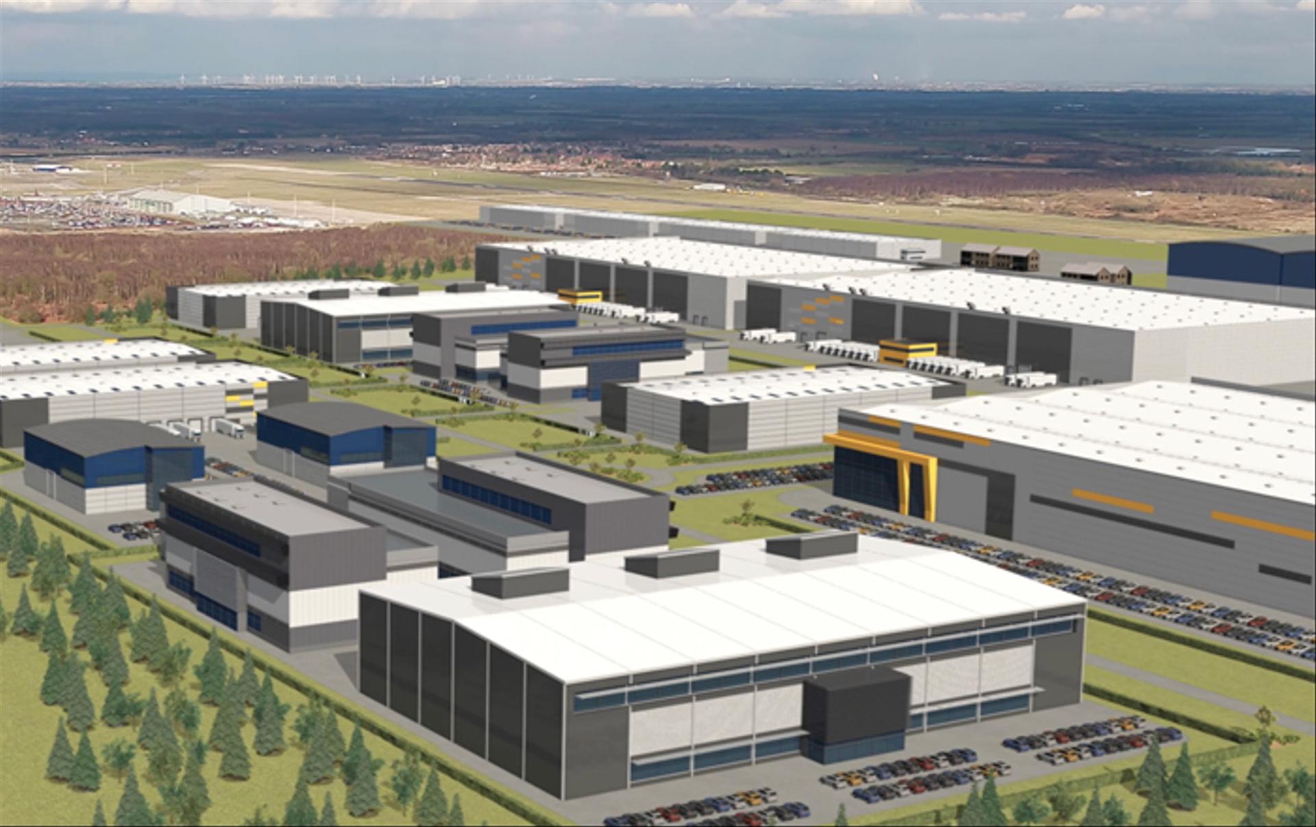 Advanced Manufacturing And Logistics Development Located At Doncaster Sheffield Airport To Create 4,300 jobs.