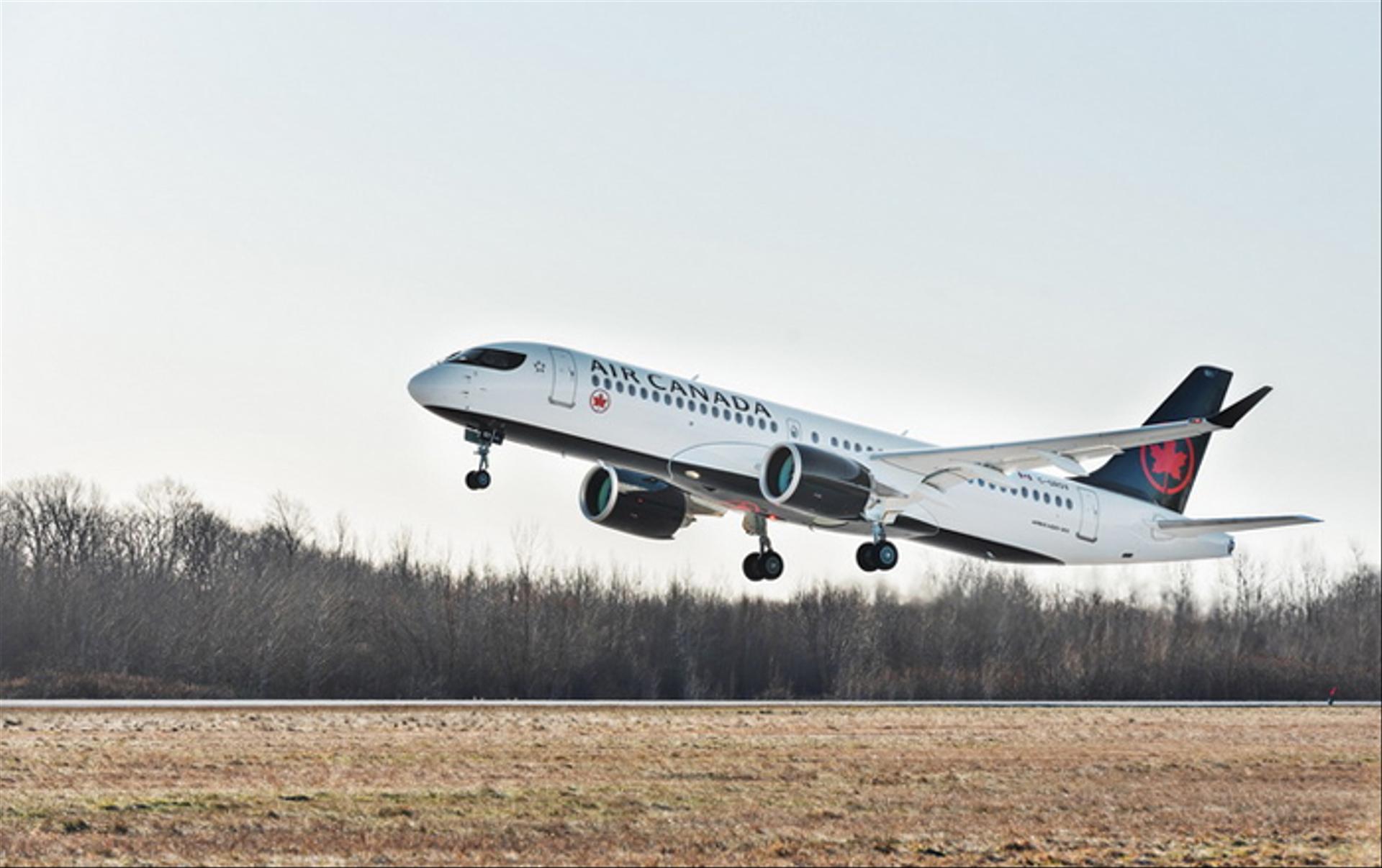 Air Canada Takes Delivery Of Its First A220.