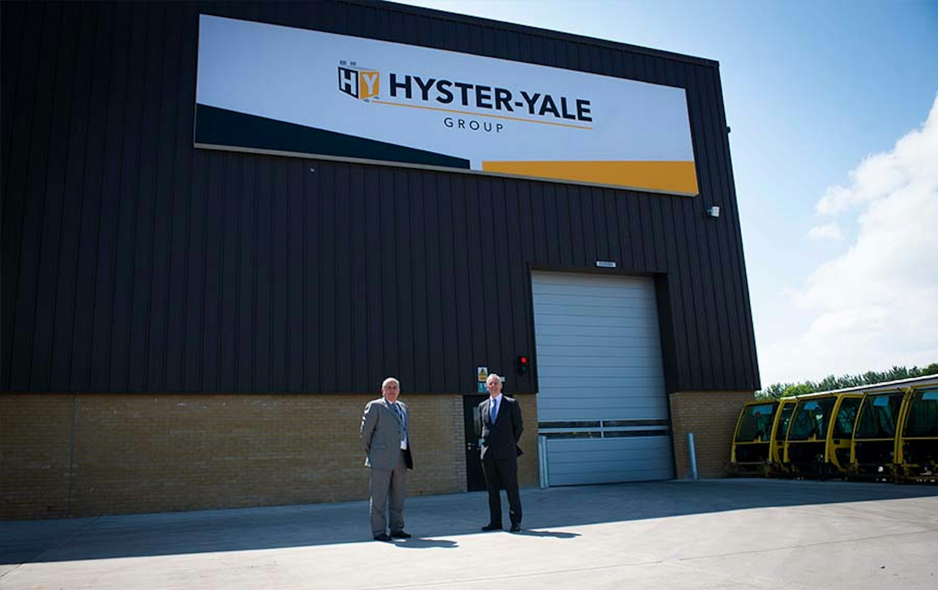 Hyster-Yale group celebrates 40 years of manufacturing in Northern Ireland as plant expands