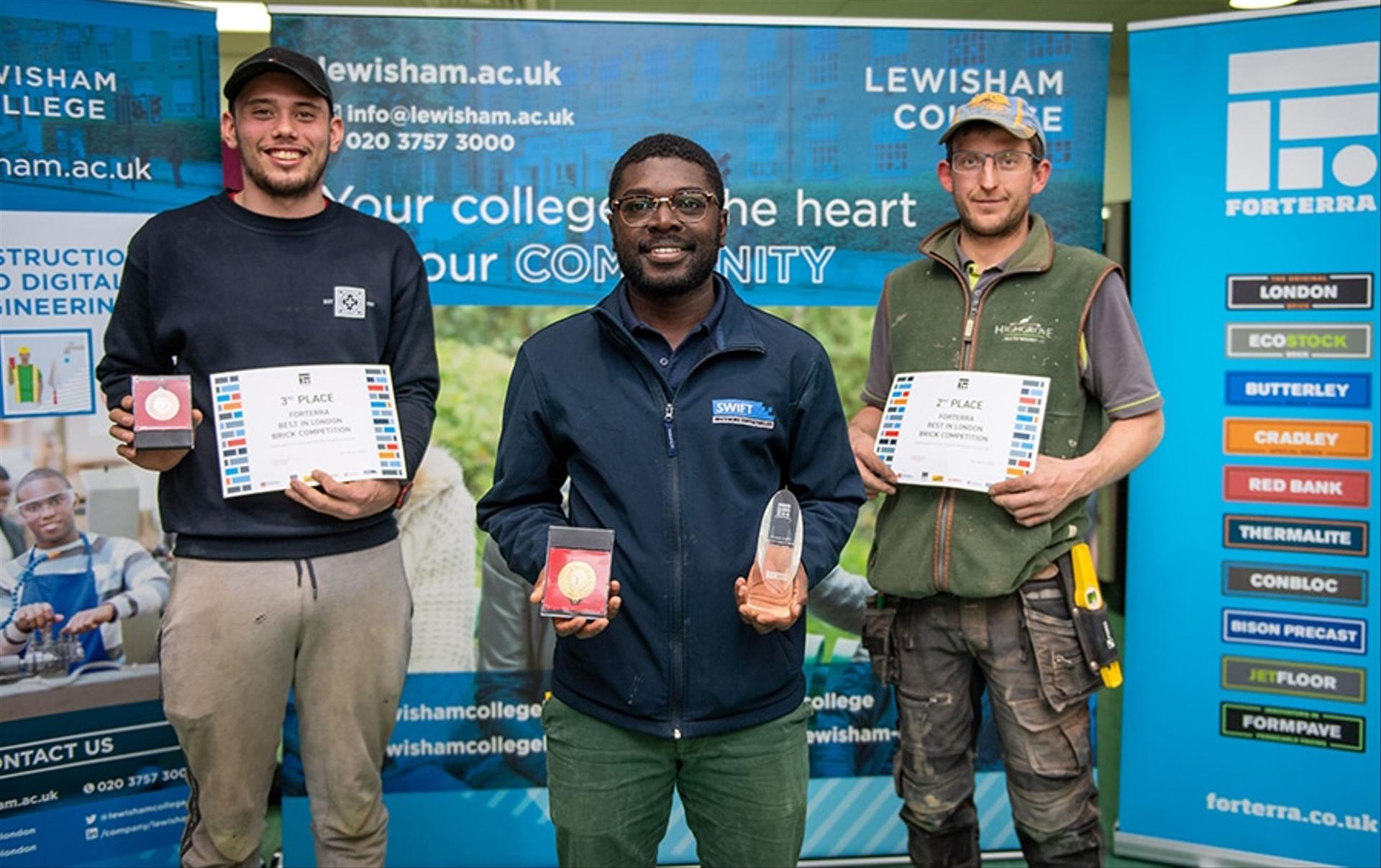 British bricklaying talent showcased at Best in London Brick contest