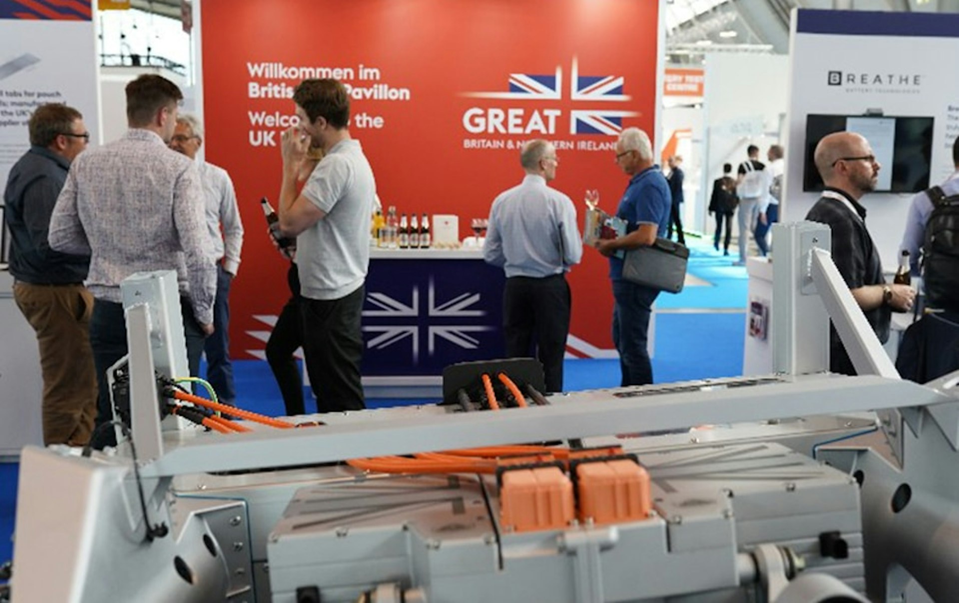 UK manufacturers showcase electric vehicle range-extending technologies in Stuttgart