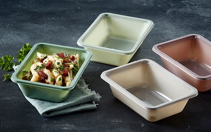 Faerch UK Evolve Out Of Black CPET Into New Break Through Material.