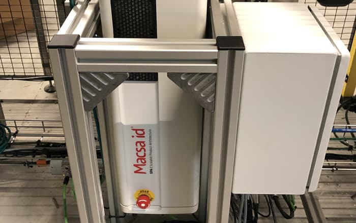 Macsa ID Supplies 17 SPA C10 Lasers To Belgium Based TVH For Applying 2D Codes To Cardboard Boxes.