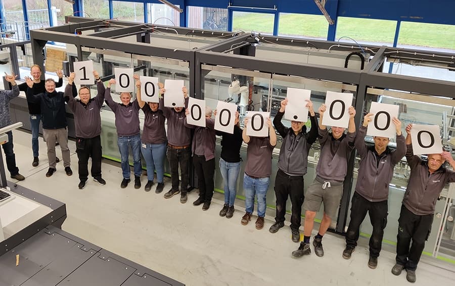 Sparck hits 100 million fit-to-size box milestone