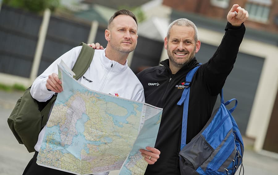 Russell Roof Tiles goes the distance with Race Across Europe 80 hours, five countries, one big challenge